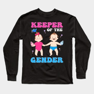 Keeper Of The Gender Reveal Long Sleeve T-Shirt